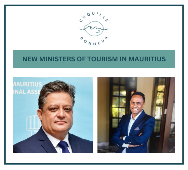 New Ministers of Tourism in Mauritius